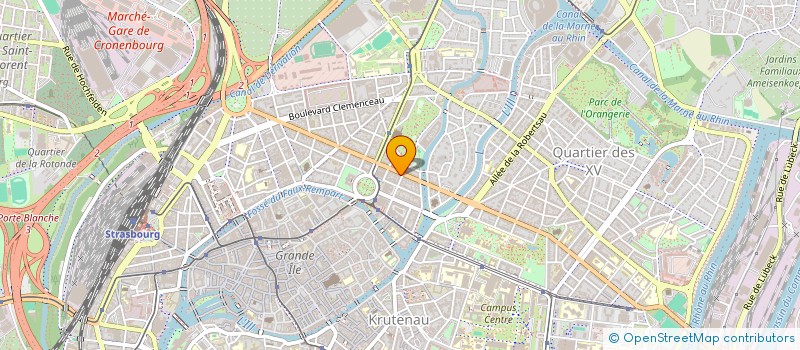 localisation de l'entreprise YKB1 à STRASBOURG