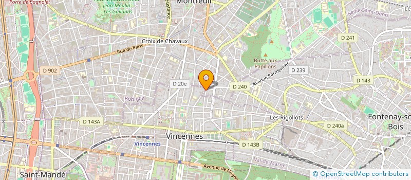 localisation de l'entreprise YKH PARTNERS  VINCENNES