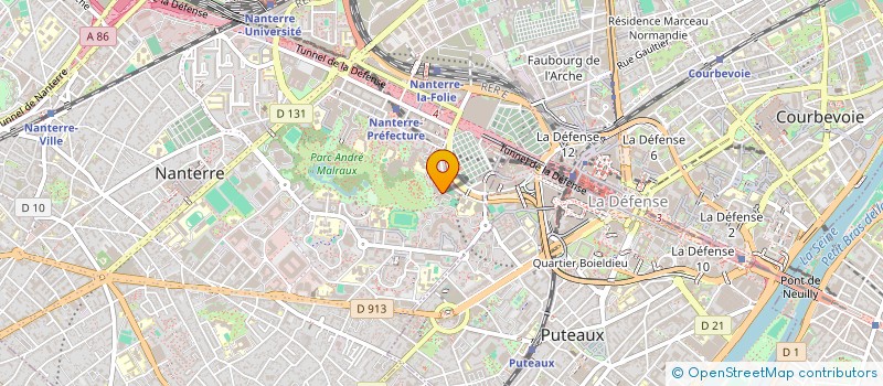 localisation de l'entreprise YKL DRIVER  NANTERRE