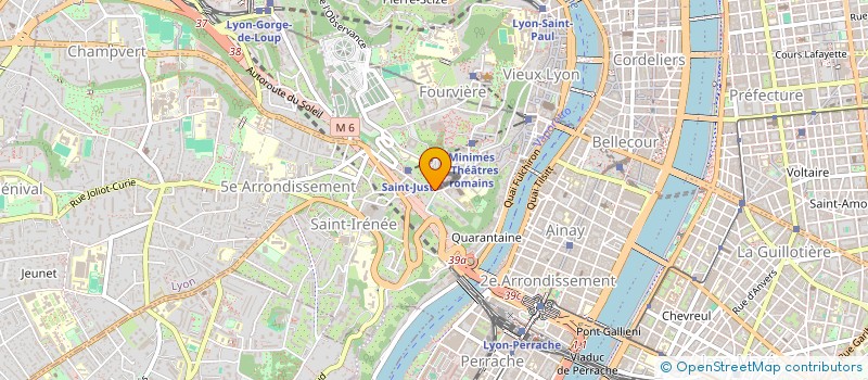 localisation de l'entreprise YKONIK à LYON 5EME