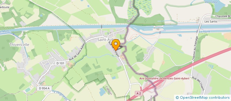 localisation de l'entreprise YL.COM à SAINT-AYBERT