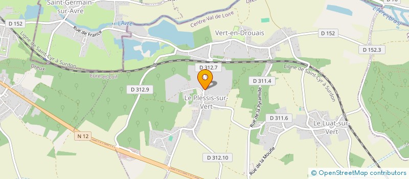 localisation de l'entreprise YL ENTREPRISE à VERT-EN-DROUAIS
