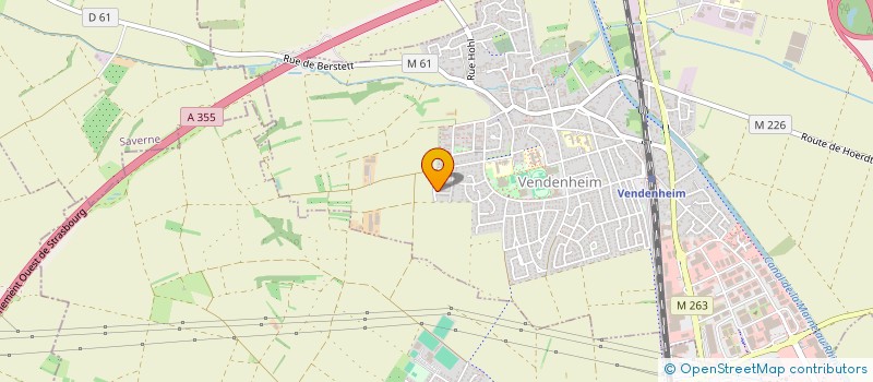 localisation de l'entreprise YL IMMO 67  VENDENHEIM