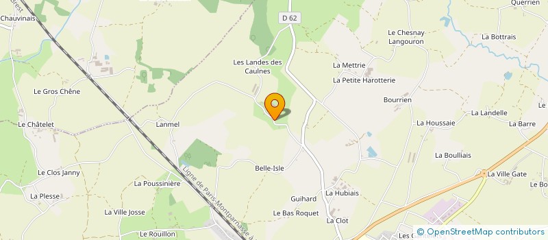 localisation de l'entreprise YL INDUSTRIES à CAULNES