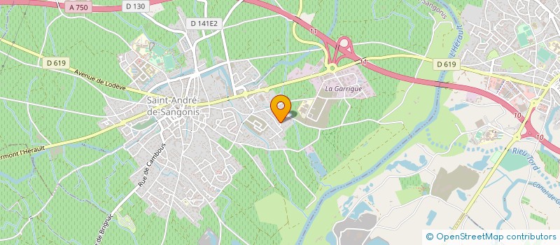 localisation de l'entreprise YL METRE à MONTPEYROUX