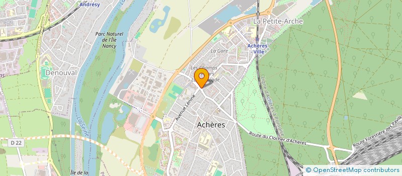 localisation de l'entreprise YL MULTITECH  ACHERES