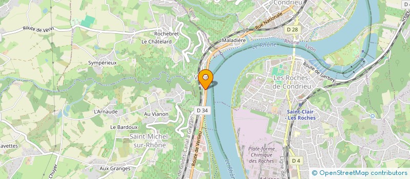 localisation de l'entreprise YLA  CHAVANAY