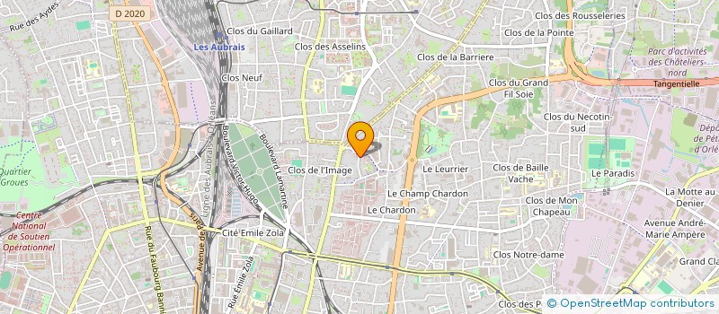 localisation de l'entreprise YLA PROJECT à ORLEANS