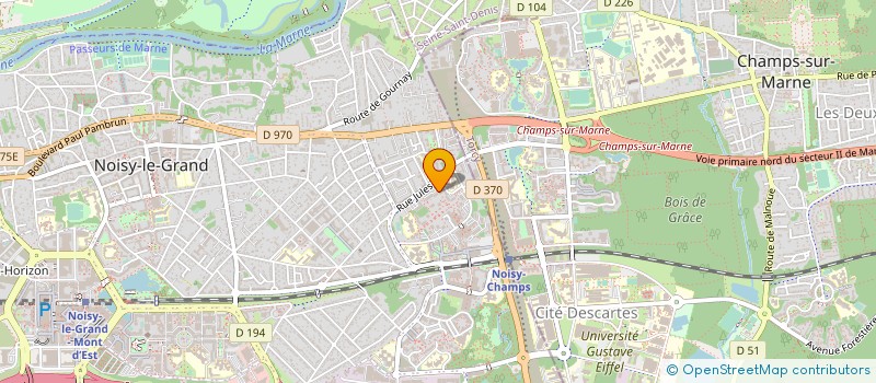 localisation de l'entreprise YLA'S ORGANISATION  NOISY-LE-GRAND