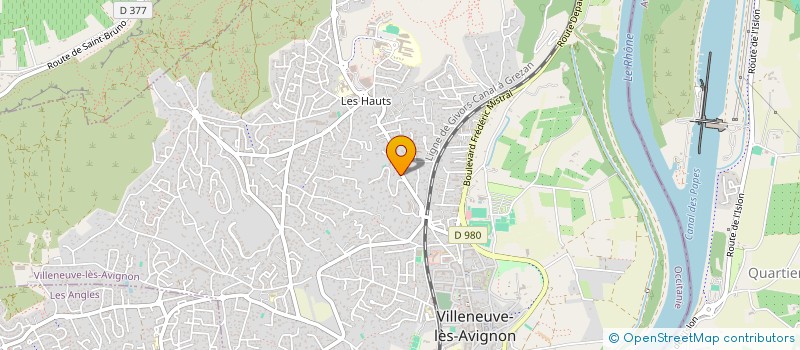 localisation de l'entreprise YLAB CONSULTING  VILLENEUVE-LES-AVIGNON