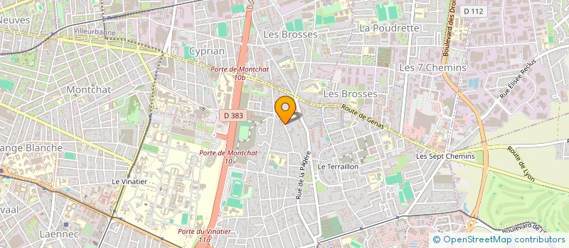 localisation de l'entreprise YLAHT  BRON