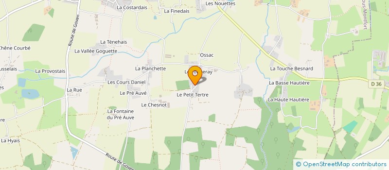 localisation de l'entreprise YLAKLO  BREAL-SOUS-MONTFORT