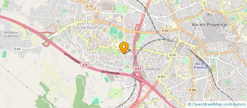localisation de l'entreprise YLANG CONSEIL ET FORMATION à AIX-EN-PROVENCE