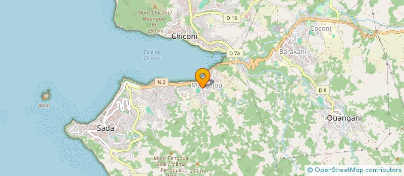 localisation de l'entreprise YLANG ENERGIE à SADA