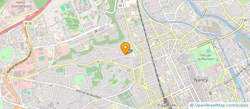 localisation de l'entreprise YLANZO  NANCY