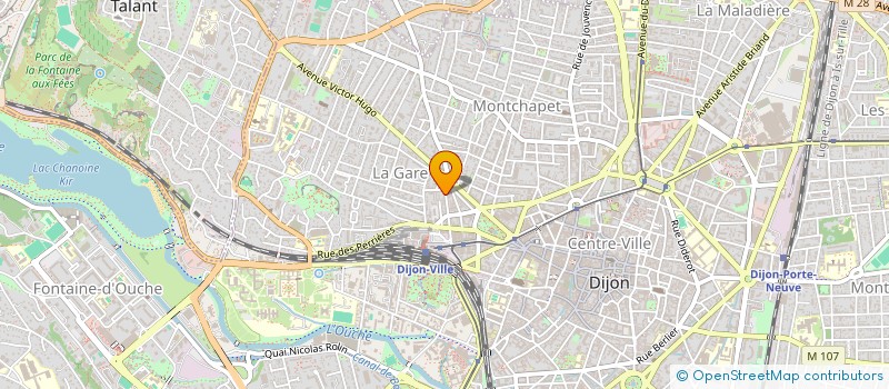 localisation de l'entreprise YLAS & MCLEY à DIJON