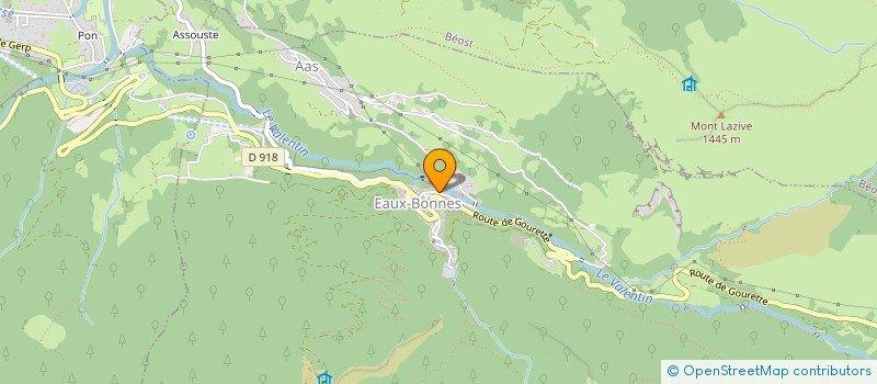 localisation de l'entreprise YLB IMMOBILER  EAUX-BONNES