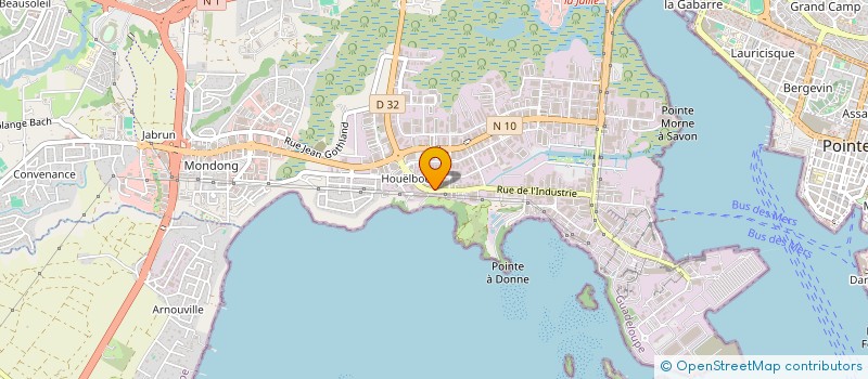 localisation de l'entreprise YLDDAM OVERSEAS à BAIE-MAHAULT