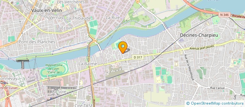 localisation de l'entreprise YLESIA TECHNOLOGIES  DECINES-CHARPIEU