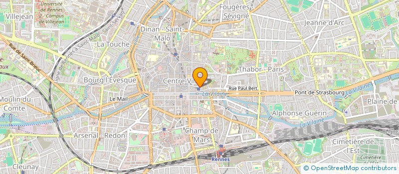 localisation de l'entreprise YLEY  RENNES