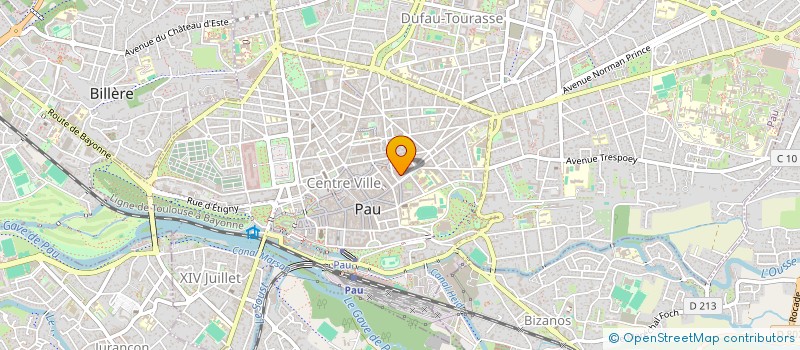 localisation de l'entreprise YLF DEVELOPMENT  LESCAR