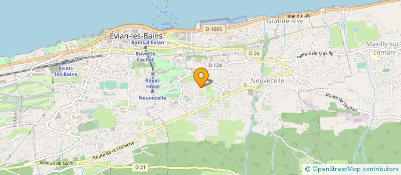 localisation de l'entreprise YLH PROJECT & CONSEILS  NEUVECELLE