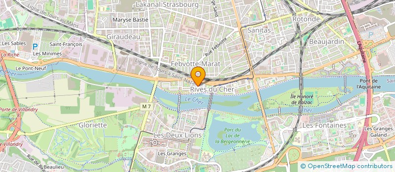localisation de l'entreprise YLIZA  TOURS