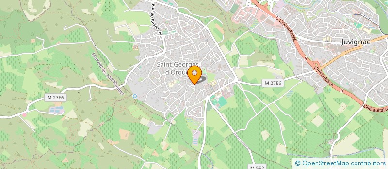 localisation de l'entreprise YLM PRODUCTION  SAINT-GEORGES-D'ORQUES