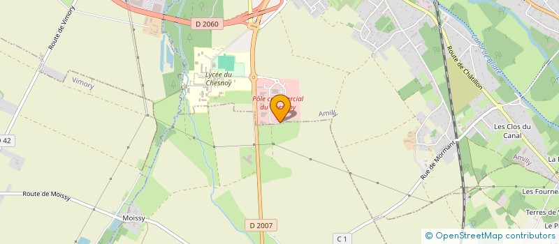 localisation de l'entreprise YLMZ HOLDING à AMILLY