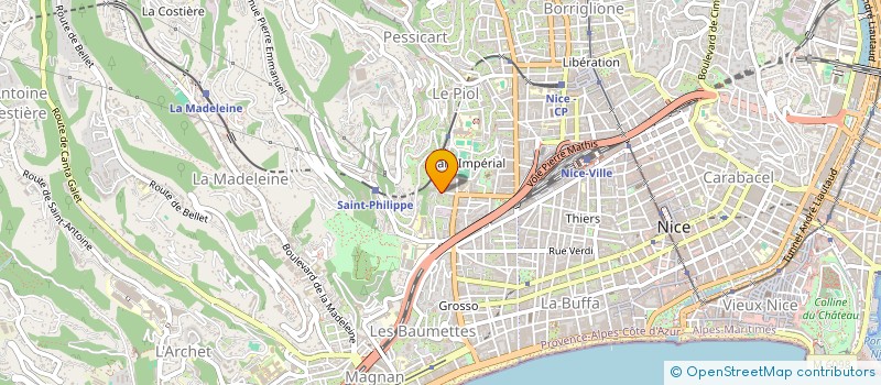 localisation de l'entreprise YLNOM à NICE