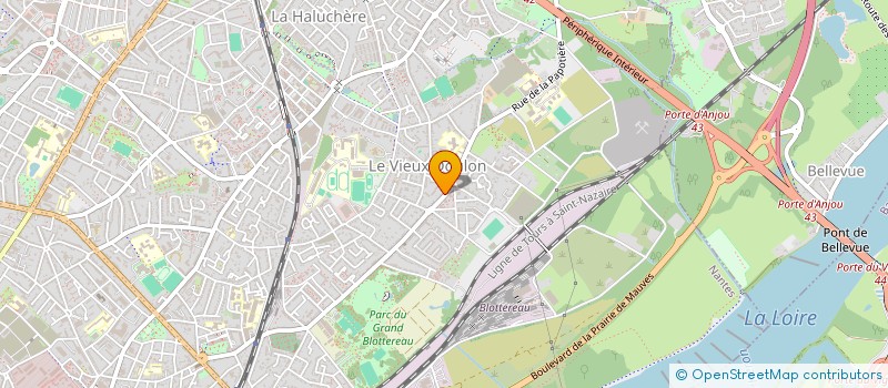 localisation de l'entreprise YLO  NANTES