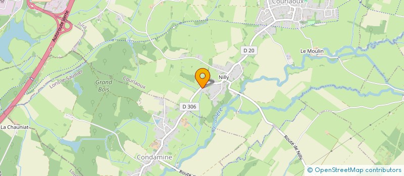 localisation de l'entreprise YLO INVEST  COURLAOUX