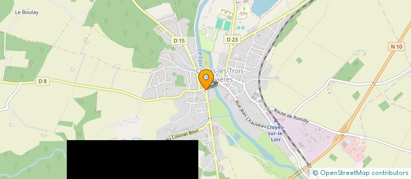 localisation de l'entreprise YLOC à CLOYES-LES-TROIS-RIVIERES