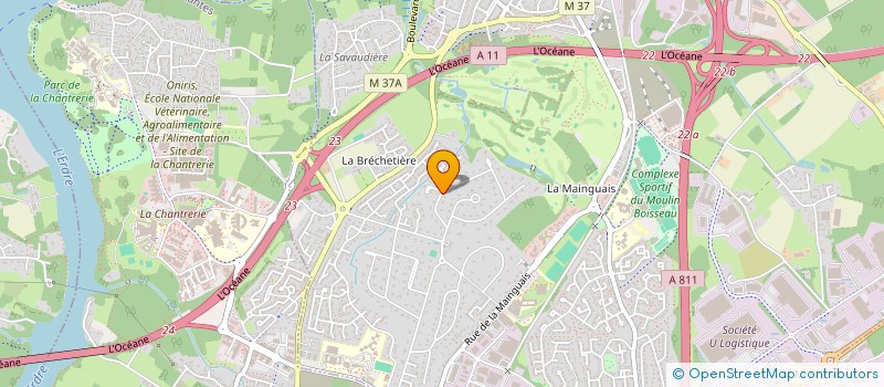 localisation de l'entreprise YLOJ  CARQUEFOU