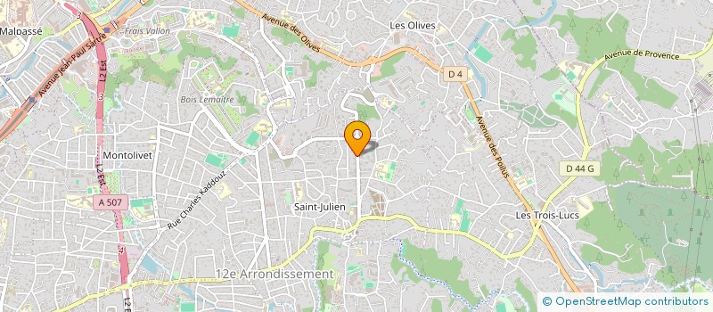 localisation de l'entreprise YLONA à MARSEILLE