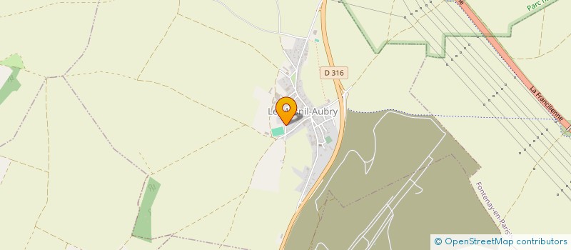 localisation de l'entreprise YLP AND CO  LE MESNIL-AUBRY