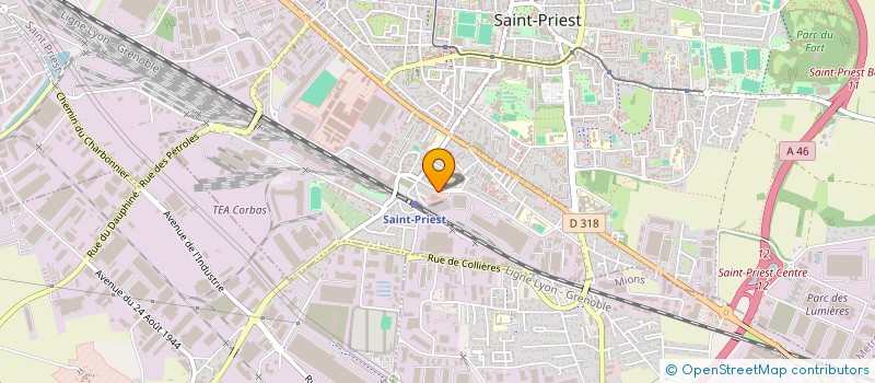 localisation de l'entreprise YLP ST PRIEST  SAINT-PRIEST