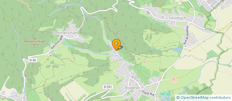 localisation de l'entreprise YLS IMMO  RODEREN