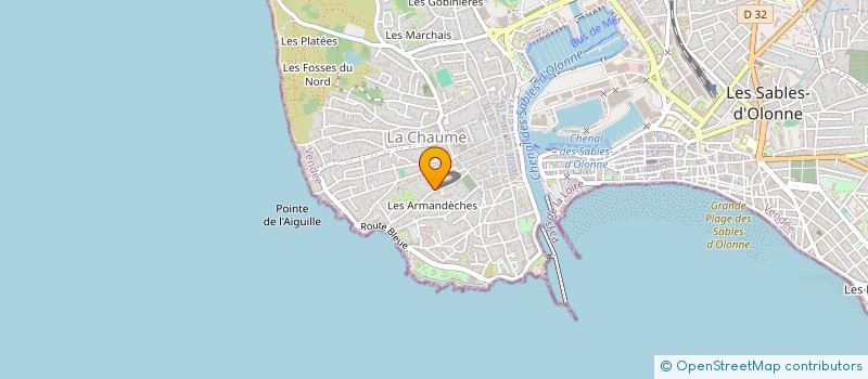 localisation de l'entreprise YLSO à LES SABLES D'OLONNE