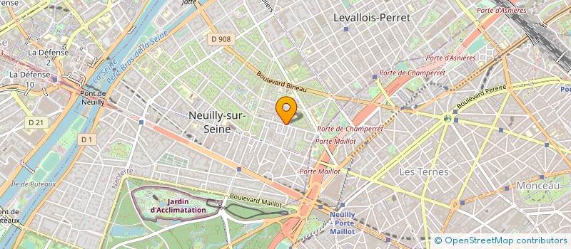 localisation de l'entreprise YLUSTRE à NEUILLY-SUR-SEINE