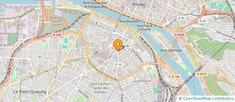 localisation de l'entreprise YM à ROUEN