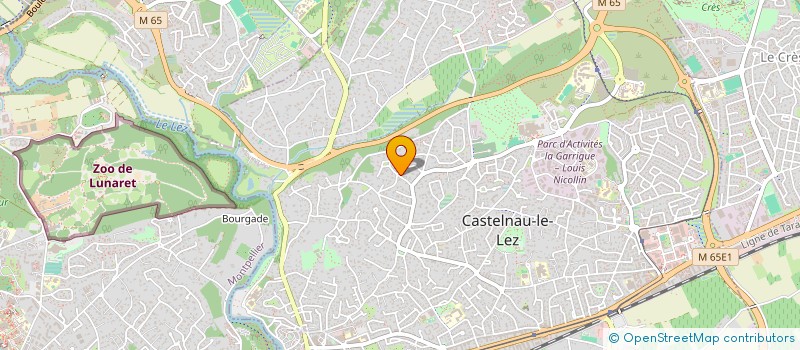 localisation de l'entreprise YM CONCEPTION  CASTELNAU-LE-LEZ