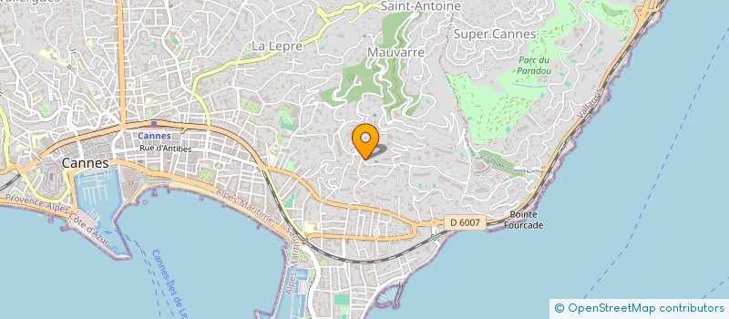 localisation de l'entreprise YM CONSEILS  CANNES