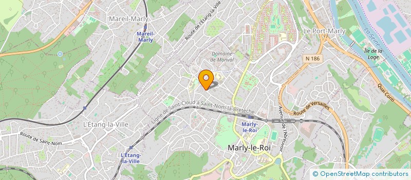 localisation de l'entreprise YM NEGOCES  MARLY-LE-ROI