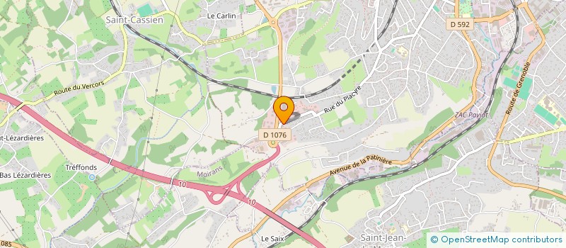 localisation de l'entreprise YM PROMOTION  RIVES