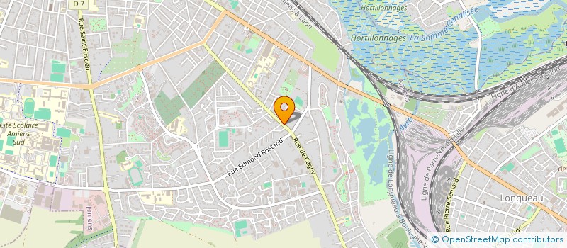 localisation de l'entreprise YM PROXI 80 à AMIENS