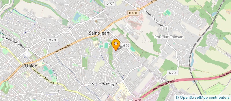 localisation de l'entreprise YM SOLUTIONS à SAINT-JEAN