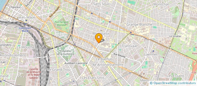 localisation de l'entreprise YM TRANSPORT  LYON