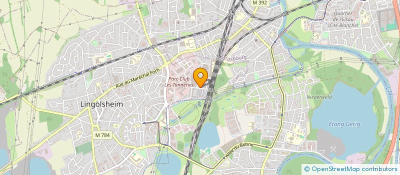 localisation de l'entreprise YMABK  LINGOLSHEIM