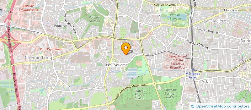 localisation de l'entreprise YMACORP  MERIGNAC